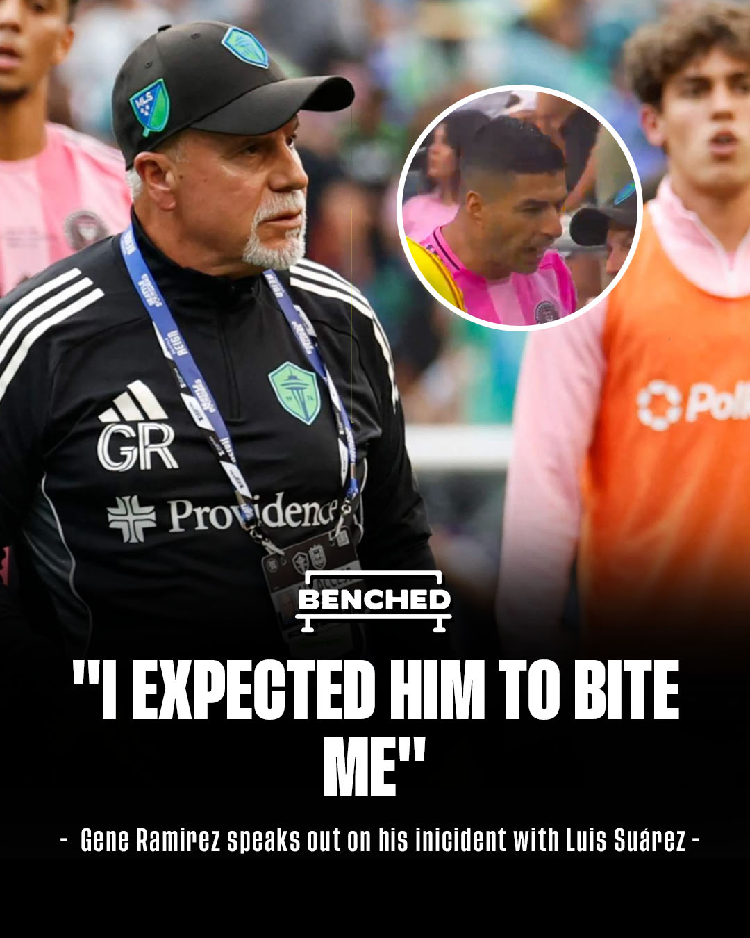 遭苏亚雷斯吐口水，西雅图海湾工作人员：我本以为他会咬我